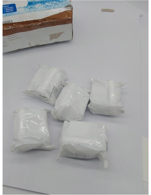 Amazon Basics Cartuchos filtrantes de agua, 6 unidad, Paquete de 1, aptos y compatibles con todas las jarras BRITA incl. Perfect