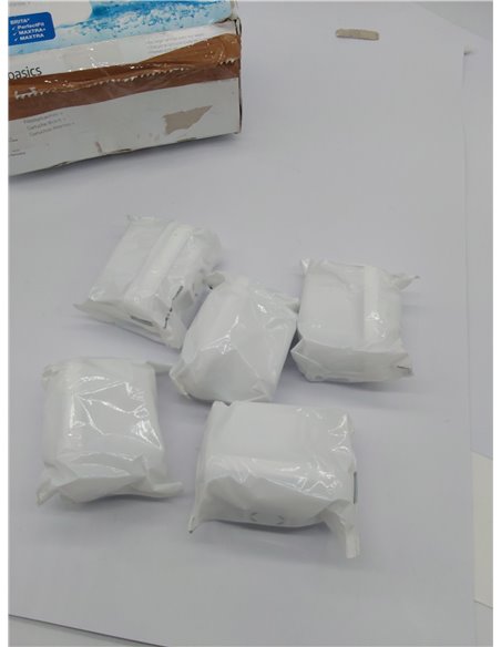 Amazon Basics Cartuchos filtrantes de agua, 6 unidad, Paquete de 1, aptos y compatibles con todas las jarras BRITA incl. Perfect