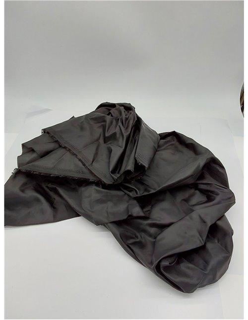 IPEA Tejido de Forro 200 x 150 cm color Negro - Made in Italy – Tejido al Metro para Costura, Ropa, Forros, Chaquetas, Pantalone