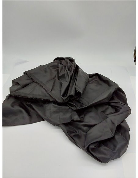 IPEA Tejido de Forro 200 x 150 cm color Negro - Made in Italy – Tejido al Metro para Costura, Ropa, Forros, Chaquetas, Pantalone