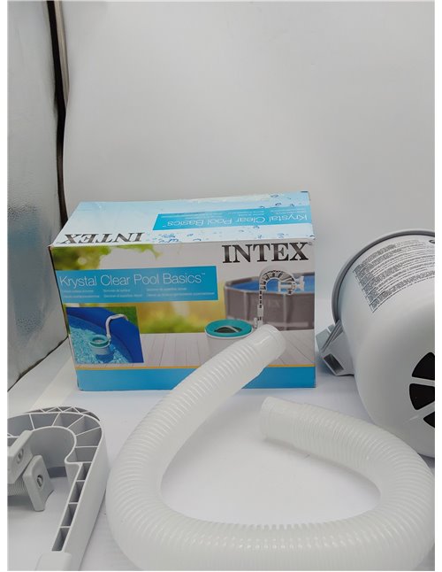 Intex Skimmer de superficie - Skimmer de superficie de montaje en pared de lujo - Skimmer de suspensión, 49x43x34 cm (28000E)