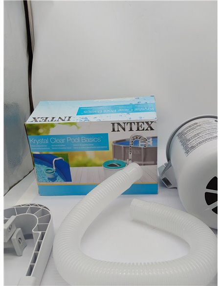 Intex Skimmer de superficie - Skimmer de superficie de montaje en pared de lujo - Skimmer de suspensión, 49x43x34 cm (28000E)