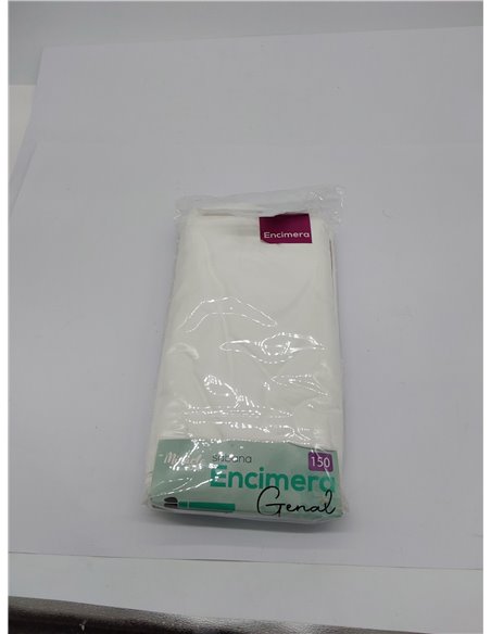 Miracle Home. Sábana encimera Suave y cómoda, 100% Microfibra cepillada, sin Arrugas y Anti-Peeling. 230X270. Cama 150. Blanco 