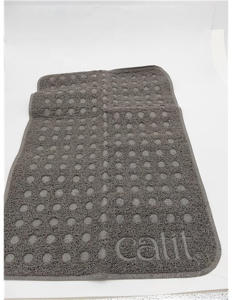 Catit Alfombra Arenera, Peq. 40 X 60 cm, Gris, 40 X 60 cm 