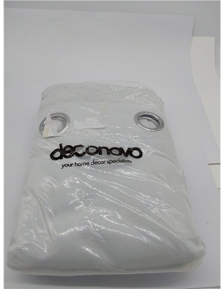 2 Piezas 140x300cm Deconovo Cortinas Opacas Termicas para Salon Moderna Dormitorio Habitacion 2 Piezas 140x300cm Gris Perla