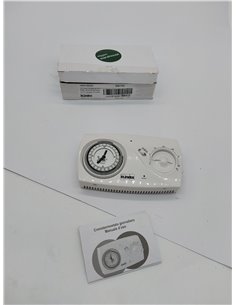 VEMER VE618500 CM100 - Termostato Calefacciónde Pared con Caballetes 2