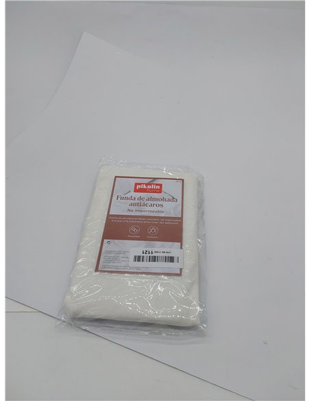 Pikolin Home Funda de Almohada Antiácaros, Muy Transpirable, Extrasuave, Cremallera Lateral 