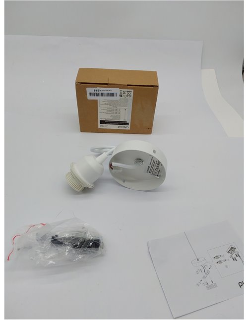 Linkind Portalámpara E27 de Metal Para Lámparas Colgante, Casquillos para Bombillas con Cable Ajustable 100 cm, Compatible con P