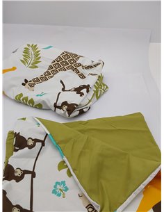 Amazon Basics 2 piezas Cama de microfibra Funda nórdica 2