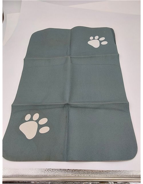 Alfombra Comedero Perro Superabsorbente,40 × 60 cm Alfombra Comedero Gato Antideslizante,Alfombrilla para Comida de Mascotas Fác