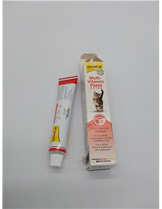 GimCat Multi-Vitamin Extra, pasta multivitaminas - Snack para gatos, con beta-glucano y omega 3 & 6 para una protección celular  2