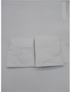 Pack de 2 Protectores de Colchón de Cuna 75x35 cm Impermeables y Transpirables en Rizo de Algodón Suave, Ajuste con Elásticos, A 2