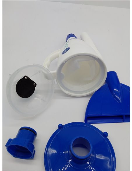 Gre 08011A - Limpiafondos de Aspiración de Piscina con Succión Manual 2m3/h “Little Vac”. para el Fondo de Piscinas Pequeñas y M