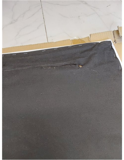 DUÉRMETE ONLINE - Cabecero Premium Acolchado Modelo Milán, Tapizado en Polipiel de Alta Gama - Incluye Herrajes y Tornillería, B