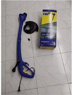 Goodyear – Cortabordes eléctrico con Cable. Recortadora de Hierba eléctrica 350W 20V 10.000rpm. Ancho de Corte 25cm. Cabezal Aju 2