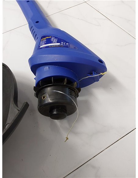 Goodyear – Cortabordes eléctrico con Cable. Recortadora de Hierba eléctrica 350W 20V 10.000rpm. Ancho de Corte 25cm. Cabezal Aju