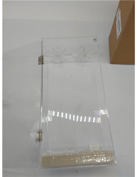 Organizador Joyas Acrílico, con 24 Ganchos Giratorios, para Collares, Pendientes, Colgantes, Pulseras