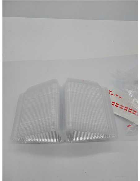 100 cajas individuales para tartas con calcomanías de sellado, recipientes transparentes para porciones de pasteles, sándwiches,