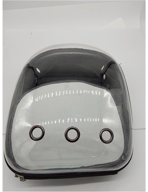 Hoogtecly Mochila para Gatos, Bolsa de Transporte Grande Transparente con Burbujas para Mascotas, portatil ventilado para Perros