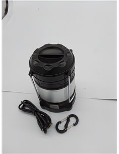 Expower Lámpara de Camping Recargable IPX5 Farol de Acampada Estirable con 4 Modos Iluminación Apto a Acampar Camping 2