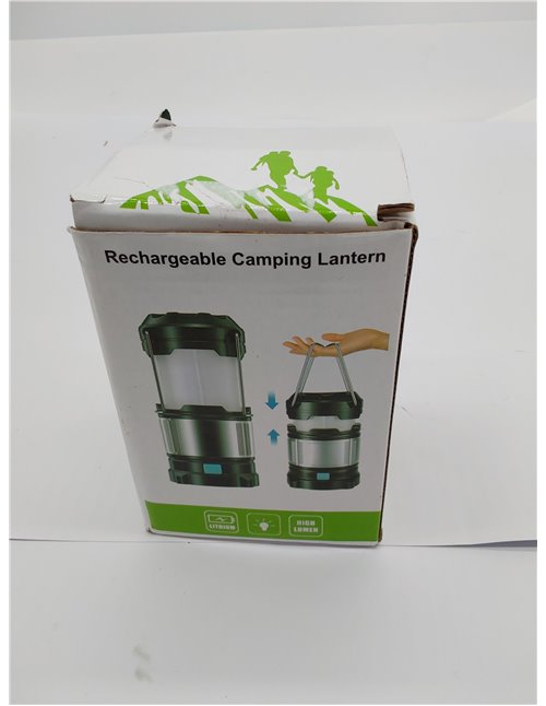 Expower Lámpara de Camping Recargable IPX5 Farol de Acampada Estirable con 4 Modos Iluminación Apto a Acampar Camping, Cobertizo