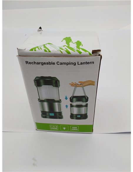 Expower Lámpara de Camping Recargable IPX5 Farol de Acampada Estirable con 4 Modos Iluminación Apto a Acampar Camping, Cobertizo