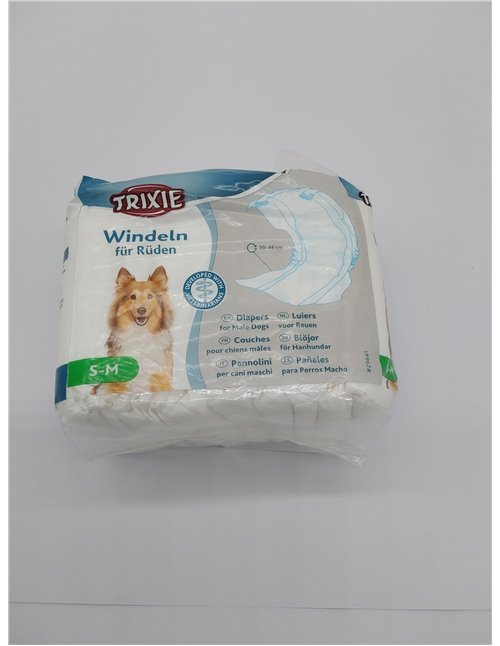 TRIXIE Pañales para Perros Macho, S-M