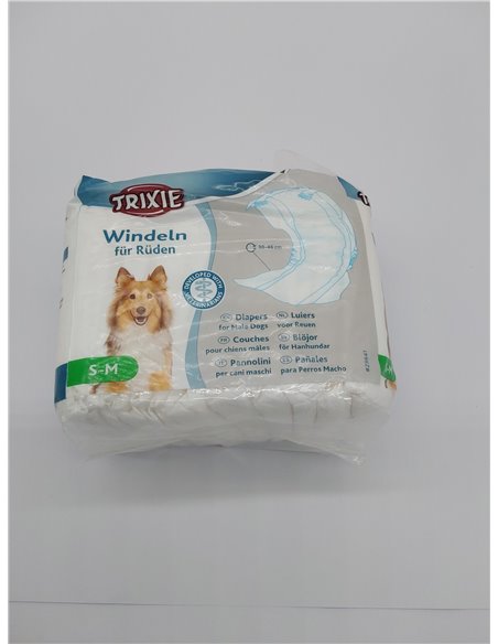 TRIXIE Pañales para Perros Macho, S-M