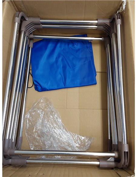 Uten Secadora de Ropa Eléctrica Portátil 1.7m, 1500W Secadora Plegable, Instalación y Almacenamiento Rápido, Capacidad de 15kg, 
