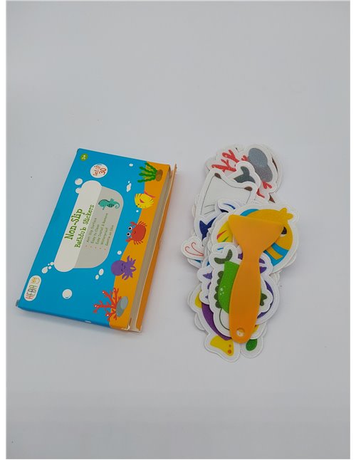 30 pegatinas decorativas antideslizantes impermeables para bañera y ducha con raspador premium (30 animales marinos, tamaño 9.5 