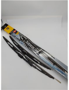 HELLA 9XW 206 480-821 Heavy Duty Limpiaparabrisas - HD65D - Escobillas con arco - para dirección izquierda/derecha - 650/550mm -