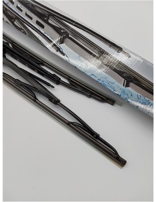 HELLA 9XW 206 480-821 Heavy Duty Limpiaparabrisas - HD65D - Escobillas con arco - para dirección izquierda/derecha - 650/550mm -