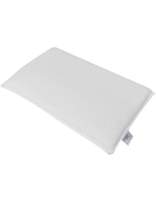Poupy Almohada antiácaros para Cochecito de bebé de 30 x 20 cm, en algodón sin BPA, hipoalergénica y Ayuda a la respiración