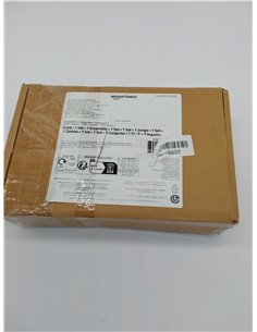 Amazon Basics Sabana Bajera Ajustable, 160 x 200 x 30 cm, de Poliéster Microfibra, Blanco