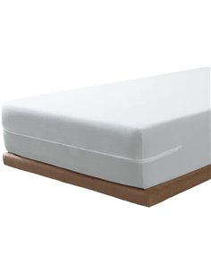 SAVEL - Funda de colchón Microfibra | Protector de colchón elástico y Suave | Cubre colchón con Cremallera | Certificado Oeko-Te