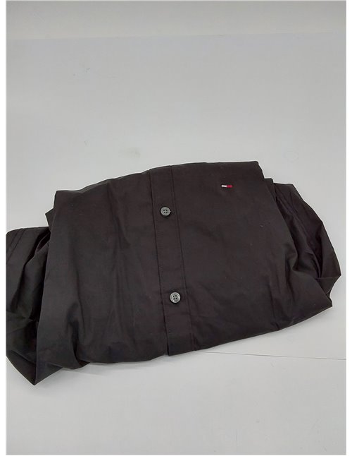 Tommy Jeans Camisa Hombre TJM Original de Manga Larga Talla L