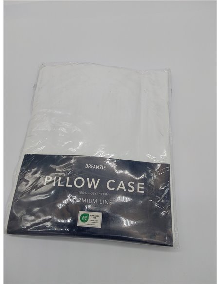 Dreamzie Funda Almohada 50x70cm - Lote de 2 de Microfibra con Cremallera Certficadas Oeko Tex - Funda Almohada Suave y Cepillada