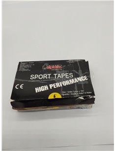 ALPIDEX - Cinta Adhesiva Deportiva (6 Unidades, 3,8 cm x 10 m), articulación, Vendaje no elástico, Balonmano, fútbol Voleibol 2