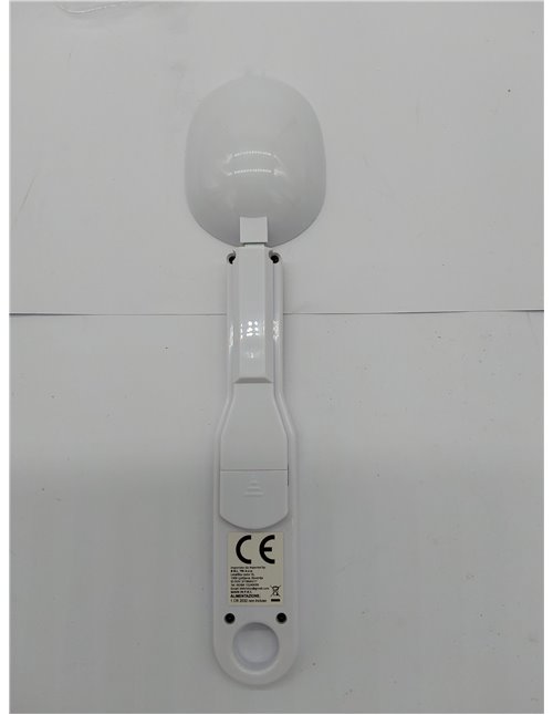 IPEA Cuchara báscula digital para medir peso alimentos en la cocina – Precisión de 1 g a 500 g – Báscula electrónica con pantall