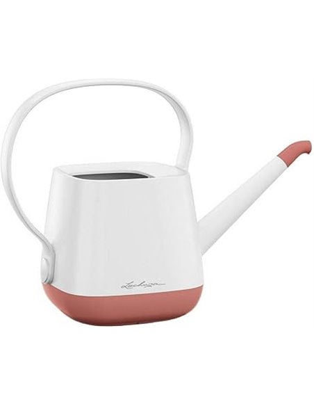 Lechuza 13890 YULA - Regadera (1,7 L), Color Blanco y Rosa