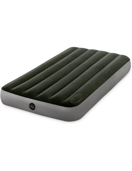 INTEX Colchón Inflable con Hinchador Integrado Fiber-Tech Downy