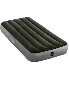 INTEX Colchón Inflable con Hinchador Integrado Fiber-Tech Downy