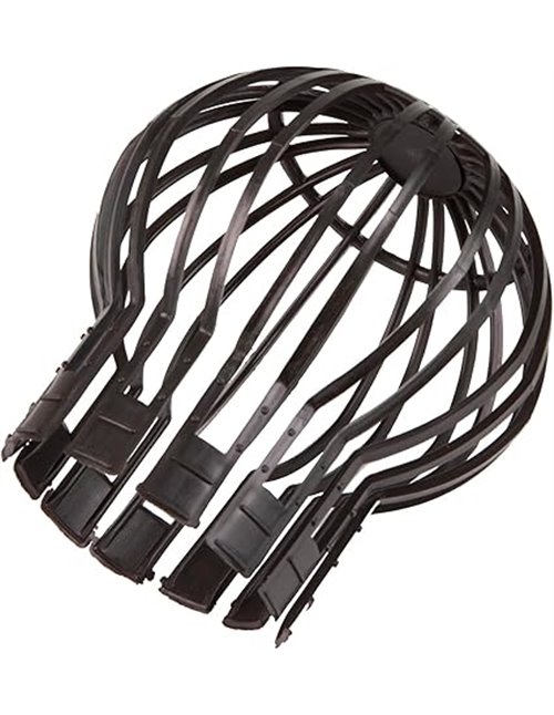 Windhager 07124 - Cubierta para canalones de canalón, protección para canalones, colador para canalones, Protector de Hojas para