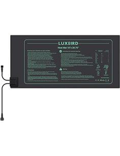 Luxbird Esterilla calefactora adicional para conectar, estera de calefacción para plantas de semillero, resistente al agua, para