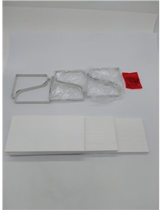 Love-KANKEI Baldas Madera Flotantes - Juego de 3 Estantes en Forma de U para Colgar en Pared - Para Cocina, Habitación de los Ni 2