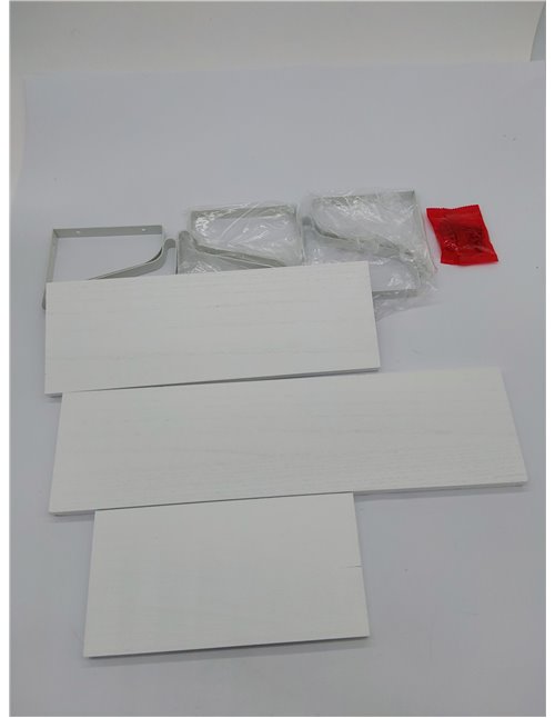 Love-KANKEI Baldas Madera Flotantes - Juego de 3 Estantes en Forma de U para Colgar en Pared - Para Cocina, Habitación de los Ni
