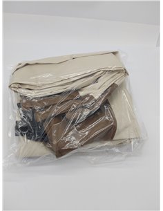 Amazon Basics Funda protectora para barbacoa (tamaño mediano), Beis/Bronceado 2