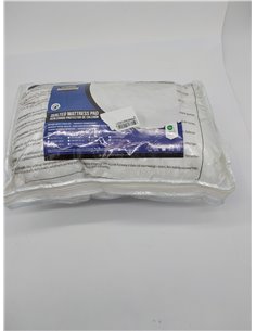 Utopia Bedding Protector de colchón Acolchado 90x190 cm, Microfibra, Transpirable, Funda para colchon estira hasta 38 cm de Prof 2