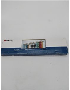 ClosetMaid 38053 - Barra de 14 Ganchos para Corbatas y Cinturones, níquel, 38,1 x 7 x 2,24 cm 2