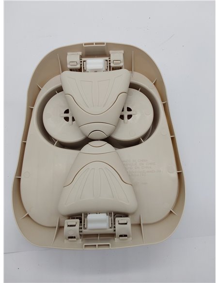 Intex 28520 - Bandeja para Bebidas SPA, Posavasos para SPA, con Luces LED, 2 Posavasos, 45x26x12 cm, Color Beige, Funciona con 2